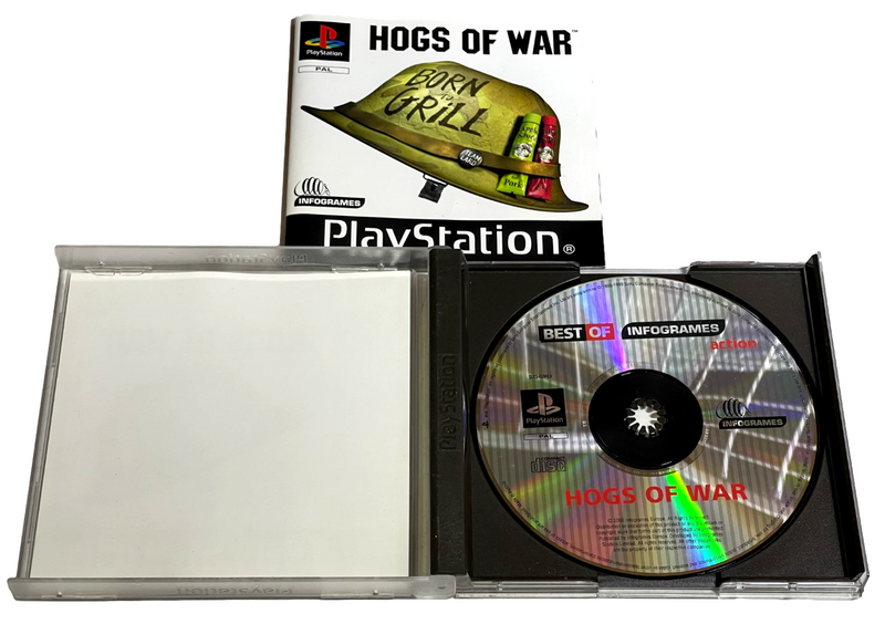 Hogs of War PS1 PS2 PS3 PAL *Complete* (Preowned)