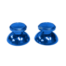 Pair of PS5 3D Rocker Metal Aluminum Caps Dual Sense Controller Blue