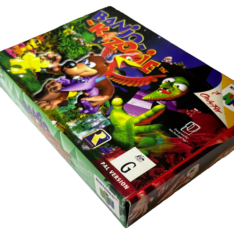 Banjo-Kazooie Nintendo 64 N64 Boxed PAL *Complete* (Preowned)