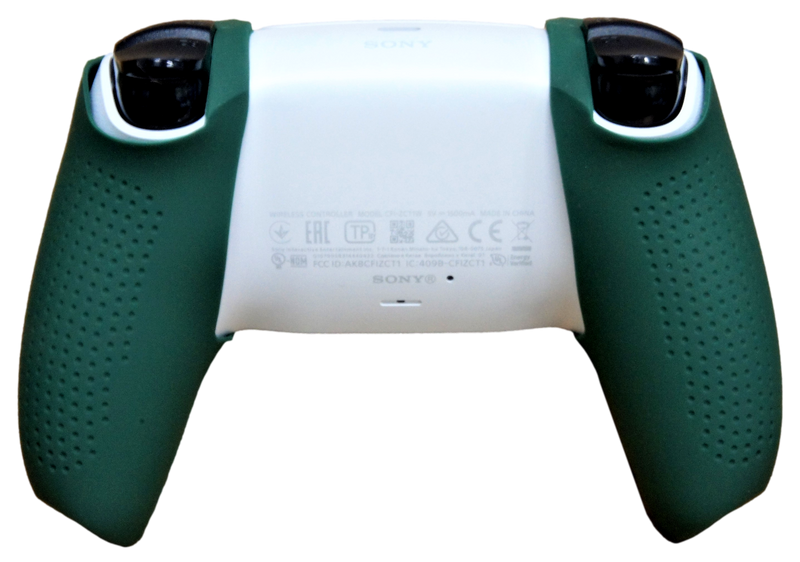Silicone Grip Covers For PS5 Controller Skin - Dark Green Sox