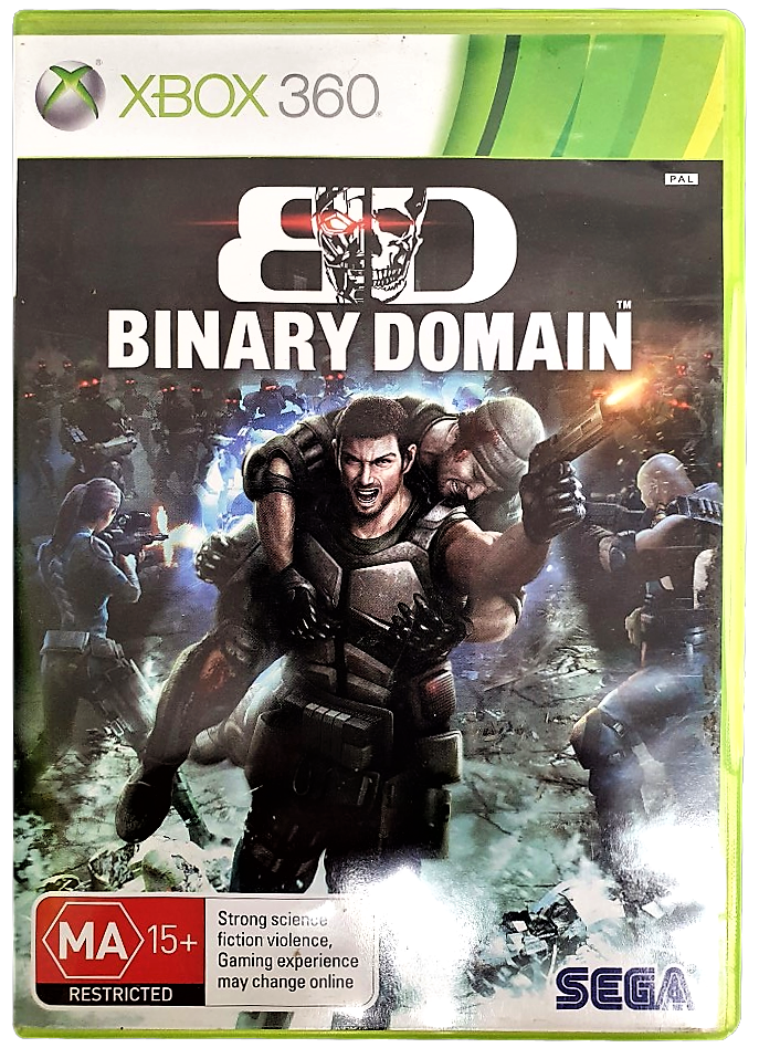 Binary Domain XBOX 360 PAL (Pre-Owned)