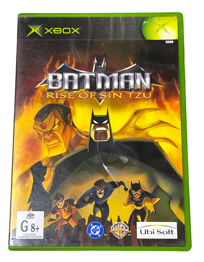 Batman Rise of Sin Tzu XBOX Original PAL *Complete* (Pre-Owned)