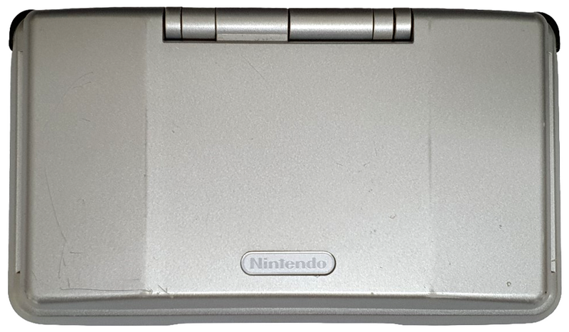 Nintendo DS Original Phat NTR-001 Silver Console + USB Charger (Preowned)