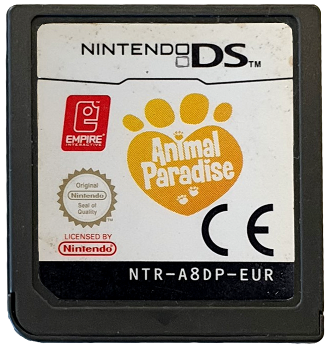 Animal Paradise Nintendo DS 2DS 3DS Game *Cartridge Only* (Preowned)
