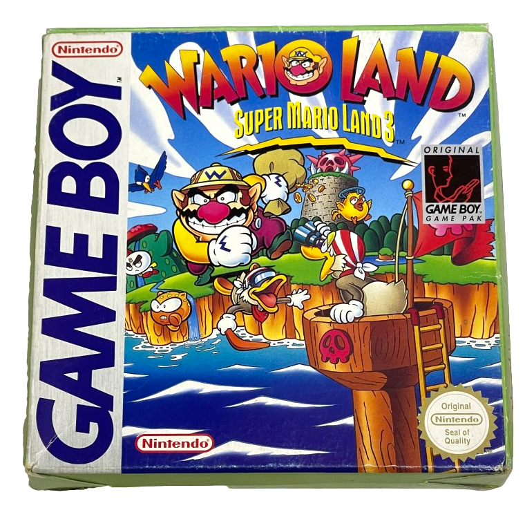 Wario Land Super Mario Land 3 Nintendo Gameboy *Complete* Boxed (Preowned)