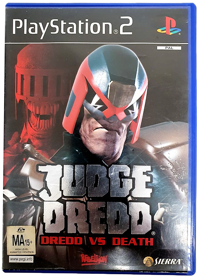 Judge Dredd: Dredd Vs Death PS2 PAL *Complete* (Preowned)