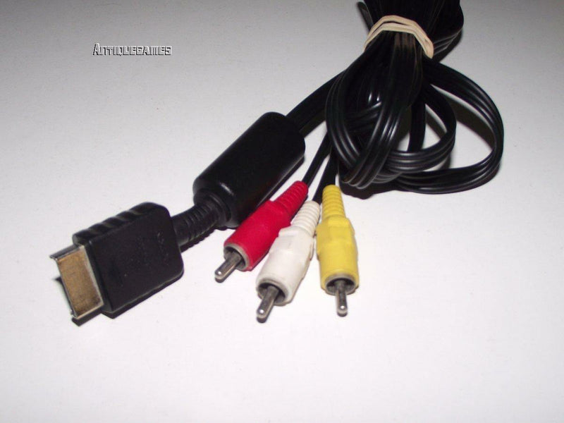 Genuine Sony Playstation Console AV Cable Cord PS1 Replacement - Games We Played