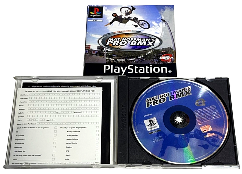 Mat Hoffman's Pro BMX PS1 PS2 PS3 PAL *Complete* (Preowned)