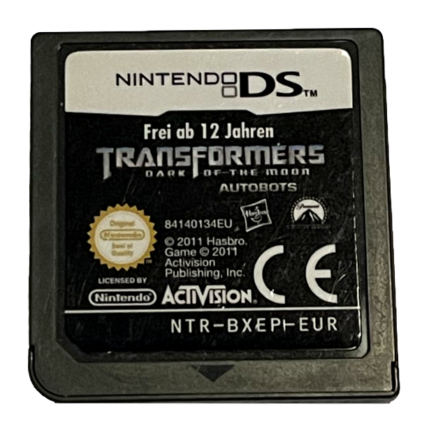 Transformers Dark of the Moon Autobots Nintendo DS 2DS 3DS Game *Cartridge Only* (Preowned)