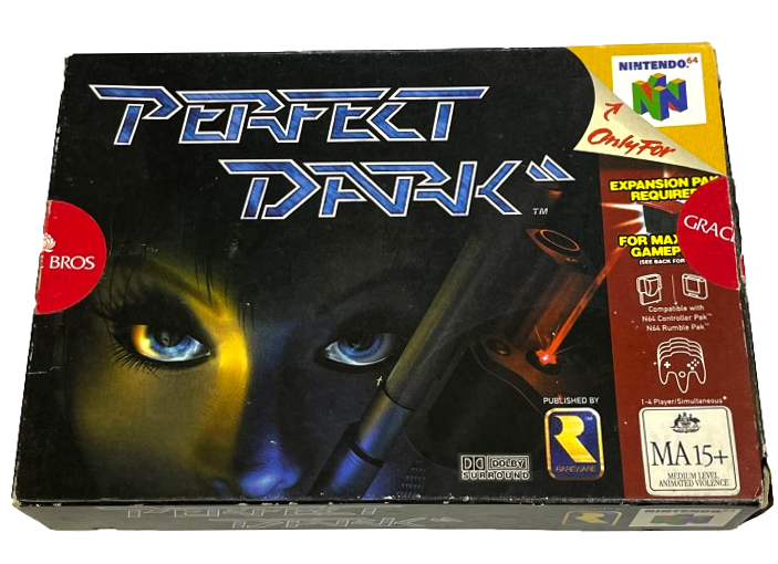 Perfect Dark Nintendo 64 N64 Boxed PAL *Complete*