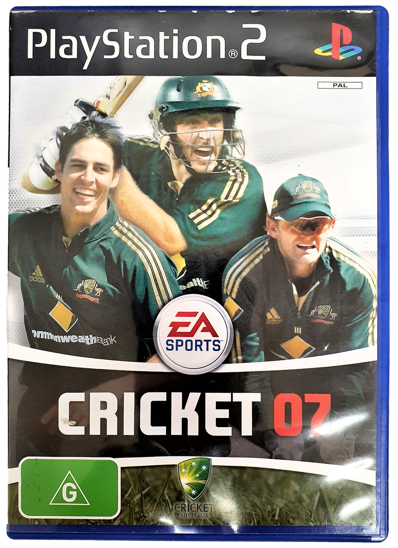 EA Sports Cricket 07 PS2 PAL *Complete* (Preowned)