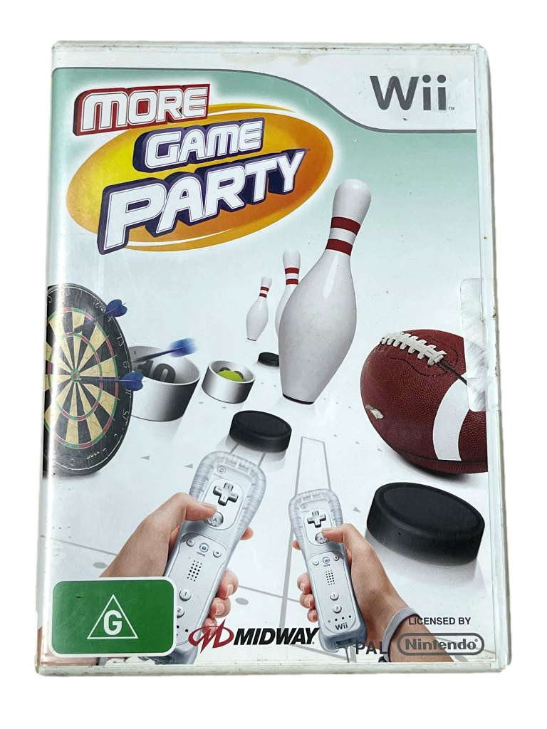 More Game Party Nintendo Wii PAL *Complete* Wii U Compatible (Preowned)