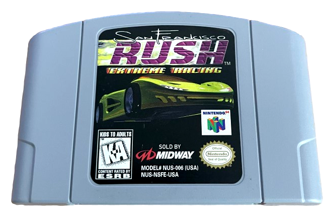 San Francisco Rush Extreme Racing Nintendo 64 N64 NTSC US/Can (Preowned)