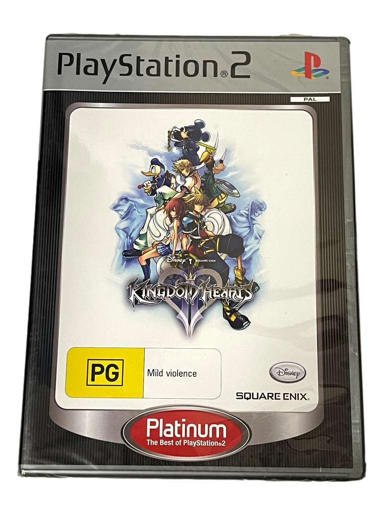 Kingdom Hearts II PS2 PAL (Platinum) Brand New *Factory Sealed*