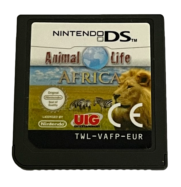 Animal Life Africa Nintendo DS 2DS 3DS Game *Cartridge Only* (Pre-Owned)