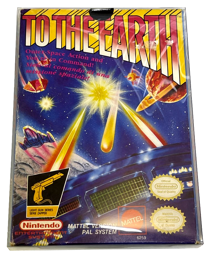 To The Earth Nintendo NES Boxed PAL *Complete* (Preowned)