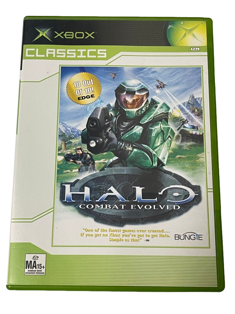 Halo Combat Evolved Xbox Original PAL (Classics) *No Manual* (Preowned)