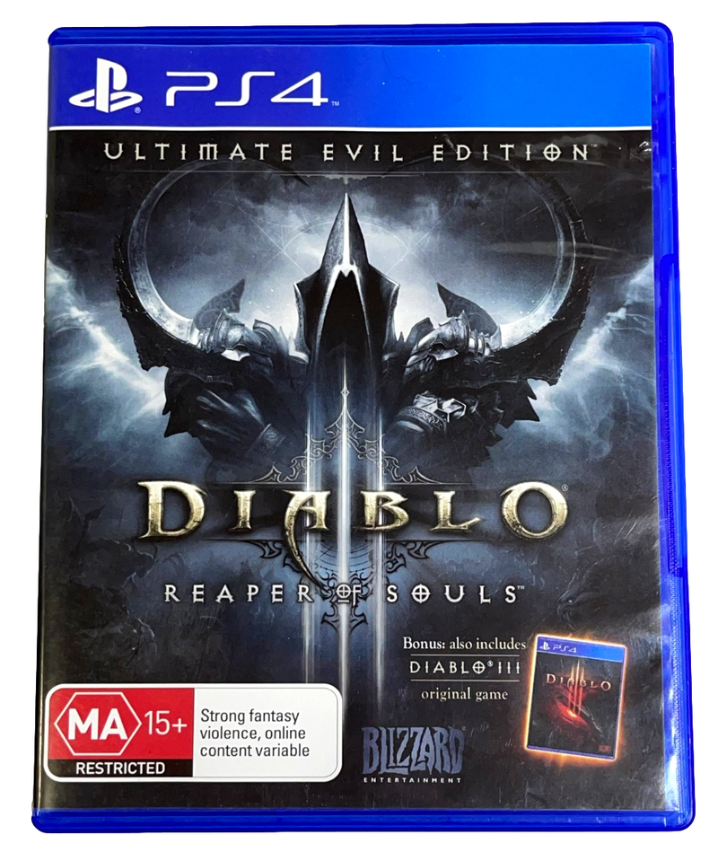Diablo III Reaper of Souls Ultimate Evil Edition Sony PS4 Playstation 4 (Preowned)