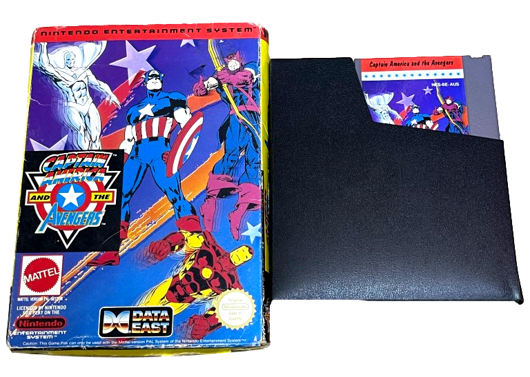 Captain America and the Avengers Nintendo NES Boxed PAL *No Manual* (Preowned)