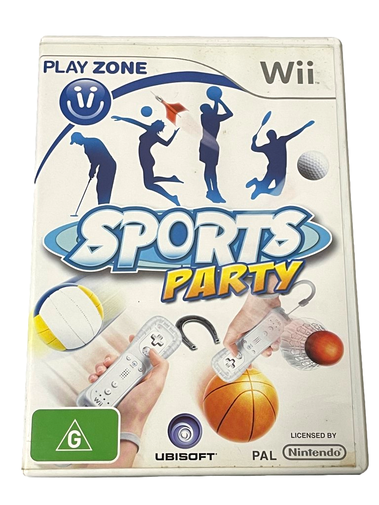 Sports Party Nintendo Wii PAL *Complete* Wii U Compatible (Pre-Owned)