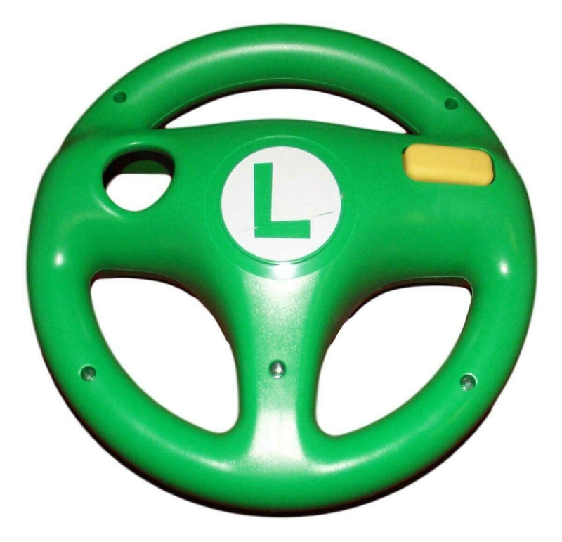 Luigi Steering Wheel Hori Nintendo Wii U Mario Kart 8 (Preowned)