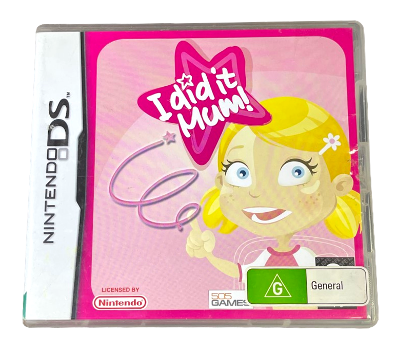 I Did It Mum DS 2DS 3DS Game *Complete* Girl (Pre-Owned)