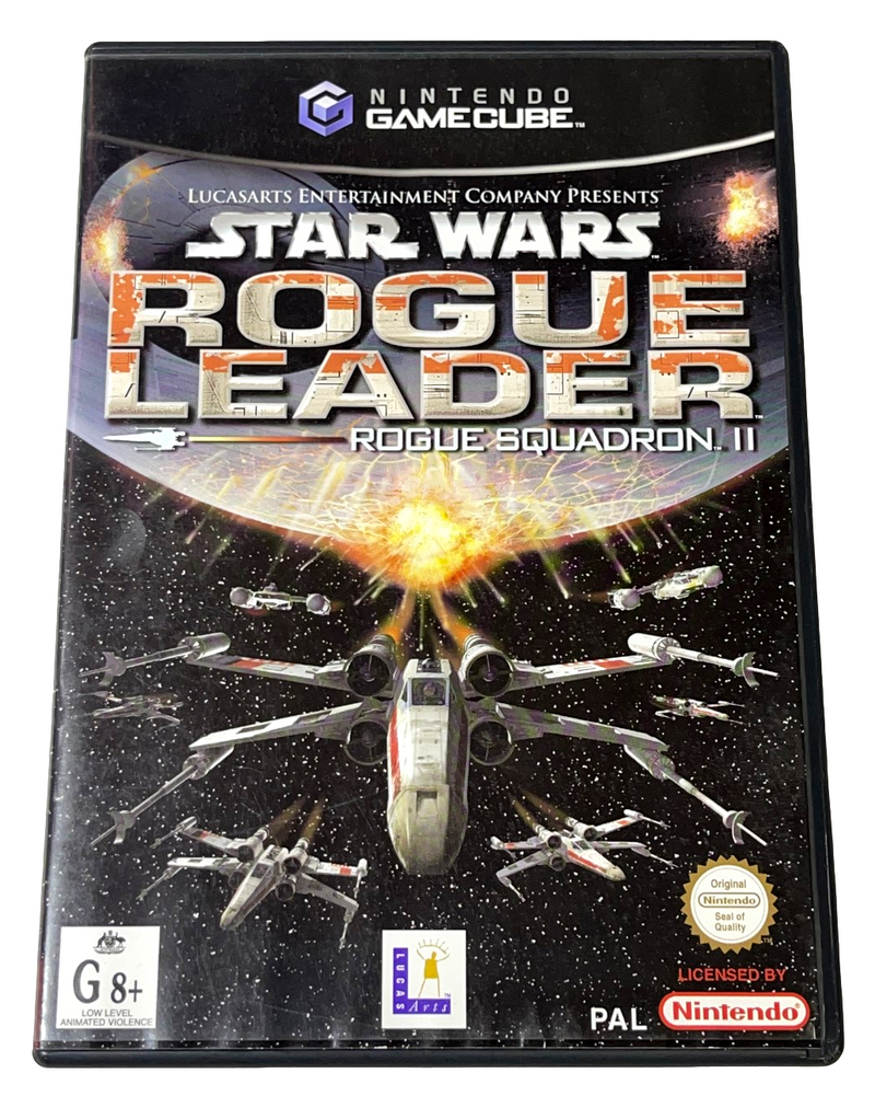 Star Wars Rogue Leader Rogue Squadron II Nintendo Gamecube PAL *No Manual* (Pre-Owned)