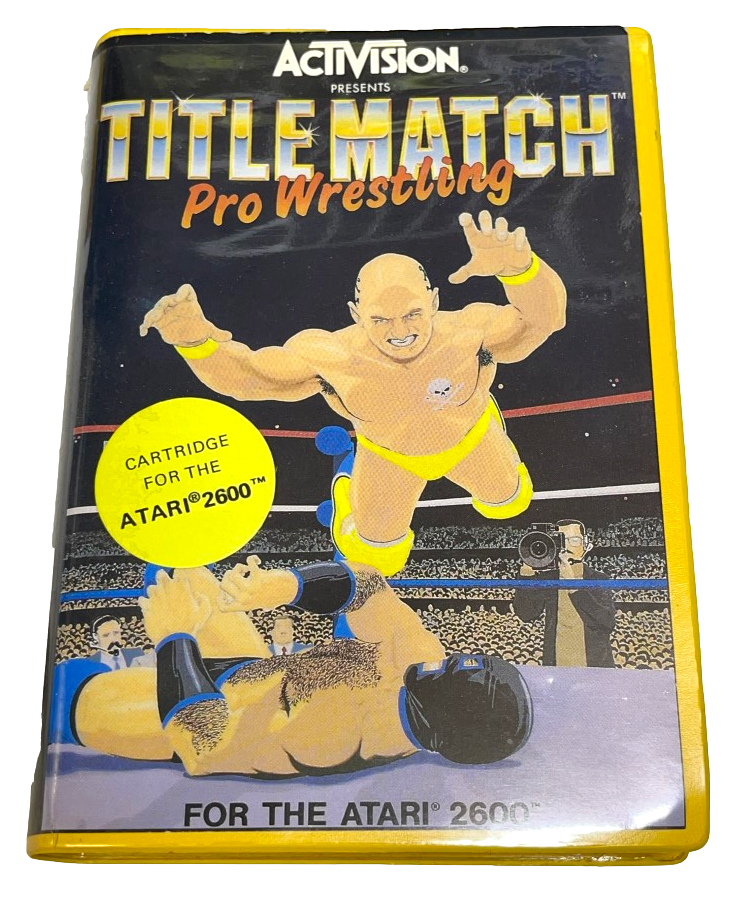 Title Match Pro Wrestling Atari 2600 *Complete* (Preowned)