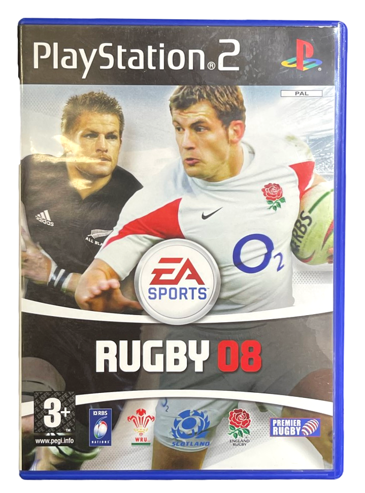 Rugby 08 PS2 PAL *Complete* English Cover Version (Preowned)