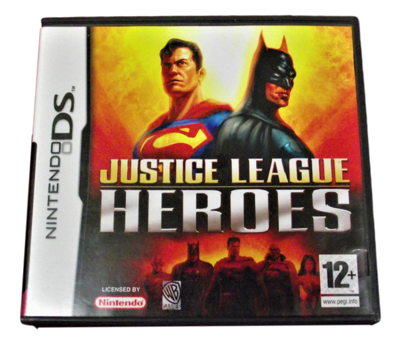 Justice League Heroes DS DS 2DS 3DS Game *Complete* (Pre-Owned)