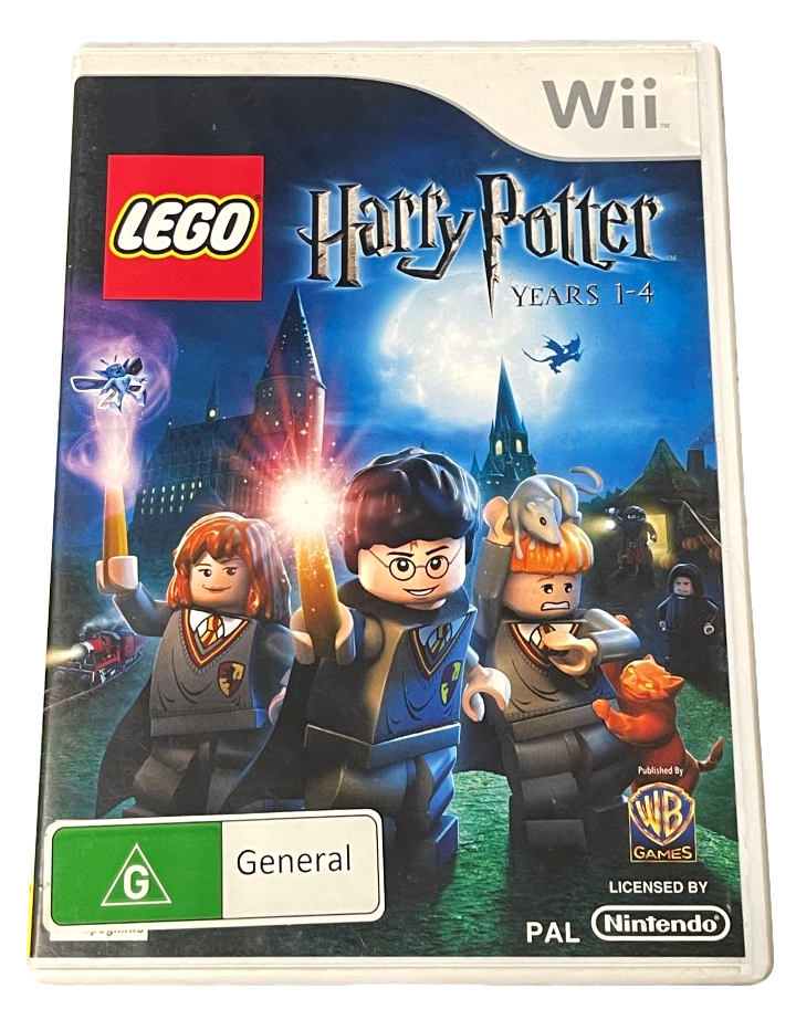 Lego Harry Potter Years 1-4 Nintendo Wii Nintendo Wii PAL *Complete* (Pre-Owned)