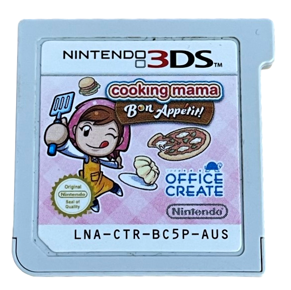 Cooking Mama Bon Appetit Nintendo 3DS 2DS (Cartridge Only) (Preowned)