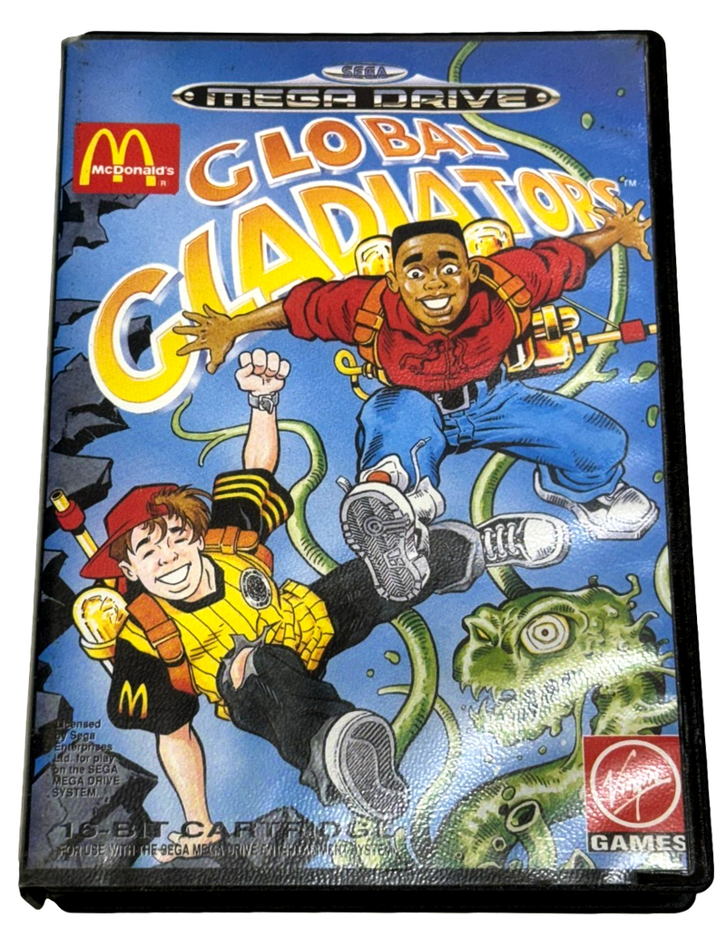 McDonalds Global Gladiators Sega Mega Drive PAL *Complete* (Preowned)