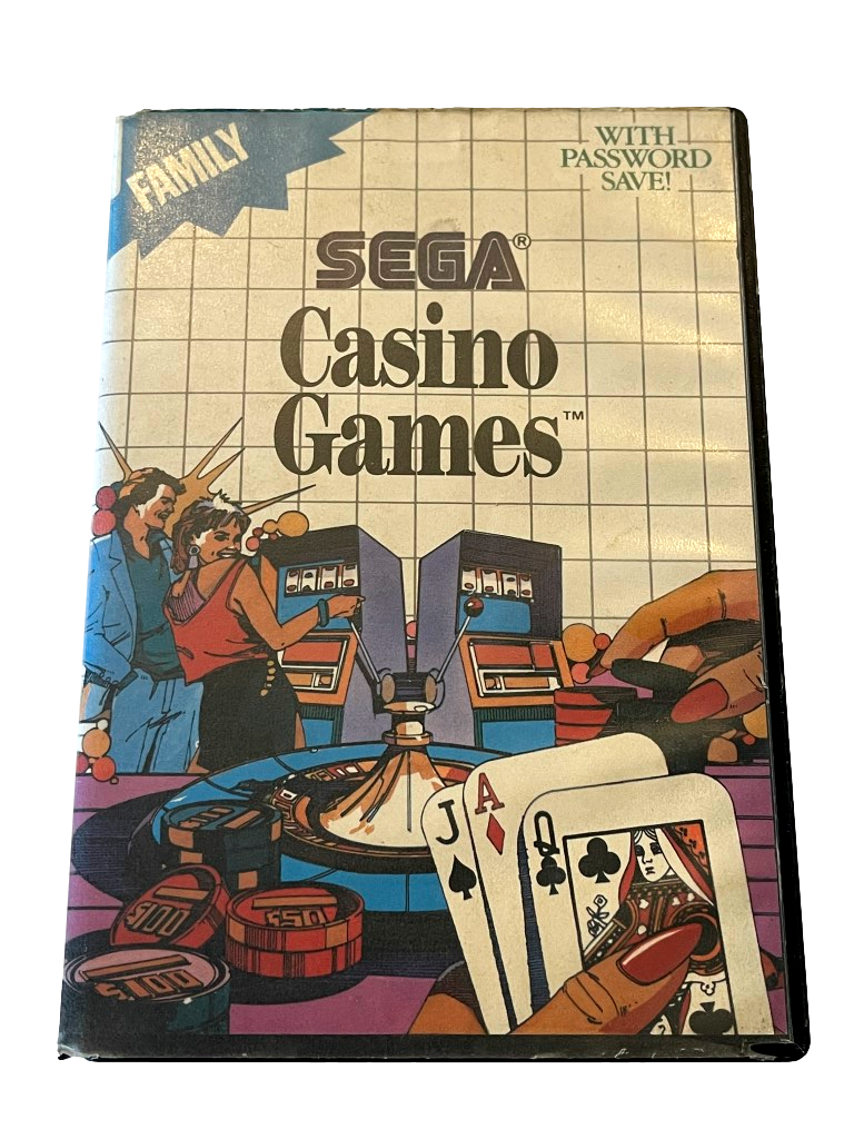 Casino Games Sega Master System *No Manual* (Pre-Owned)