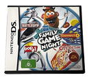 Hasbro Family Game Night Nintendo DS 2DS 3DS Game *Complete* (Pre-Owned)