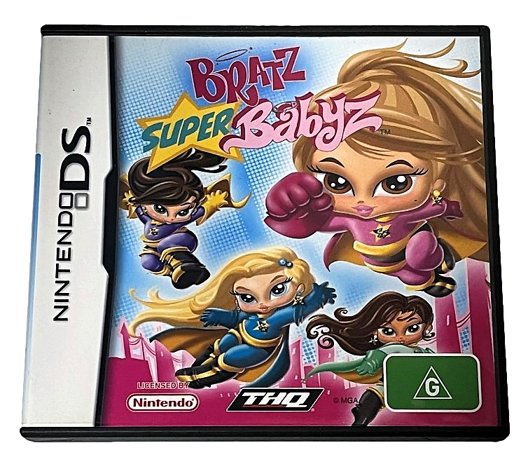 Bratz Super Babyz Nintendo DS 2DS 3DS Game *Complete* (Preowned)