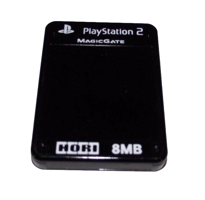 Hori Magic Gate PS2 Memory Card - Black (Pre-Owned)