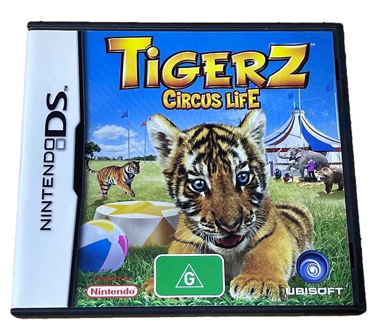 Tigerz Circus Life Nintendo DS 3DS *Complete* (Pre-Owned)