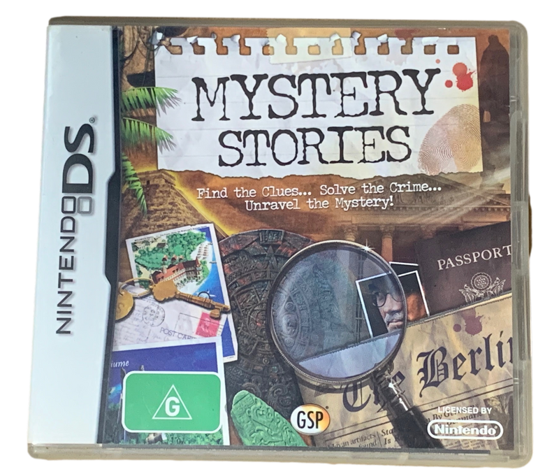 Mystery Stories DS 2DS 3DS Game *Complete* (Pre-Owned)
