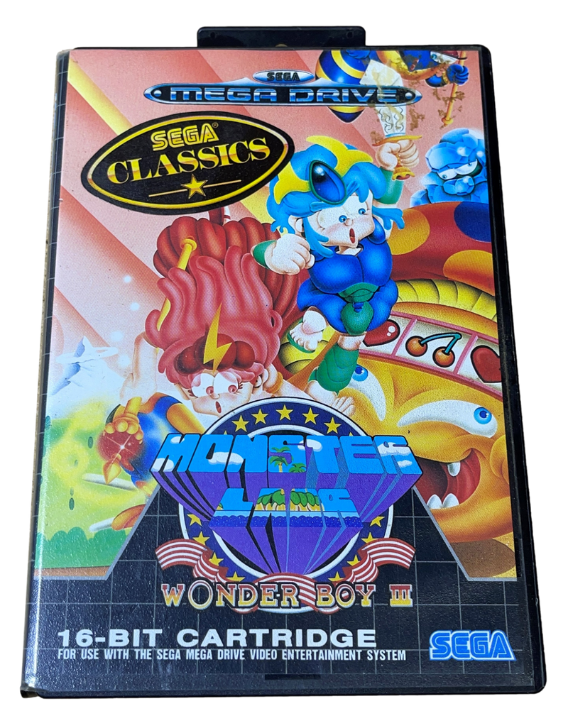 Monster Lair Wonder Boy III 3 Sega Mega Drive PAL *No Manual* (Preowned) - Games We Played