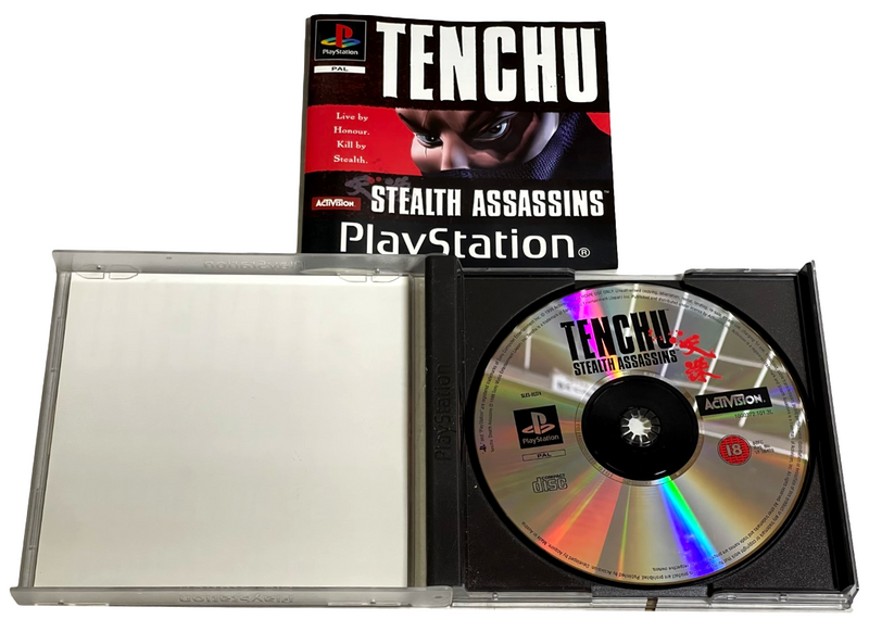 Tenchu Stealth Assassins PS1 PS2 PS3 PAL *Complete* (Preowned)