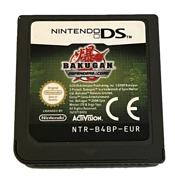 Bakugan Defenders of the Core Nintendo DS 2DS 3DS Game *Cartridge Only* (Pre-Owned)