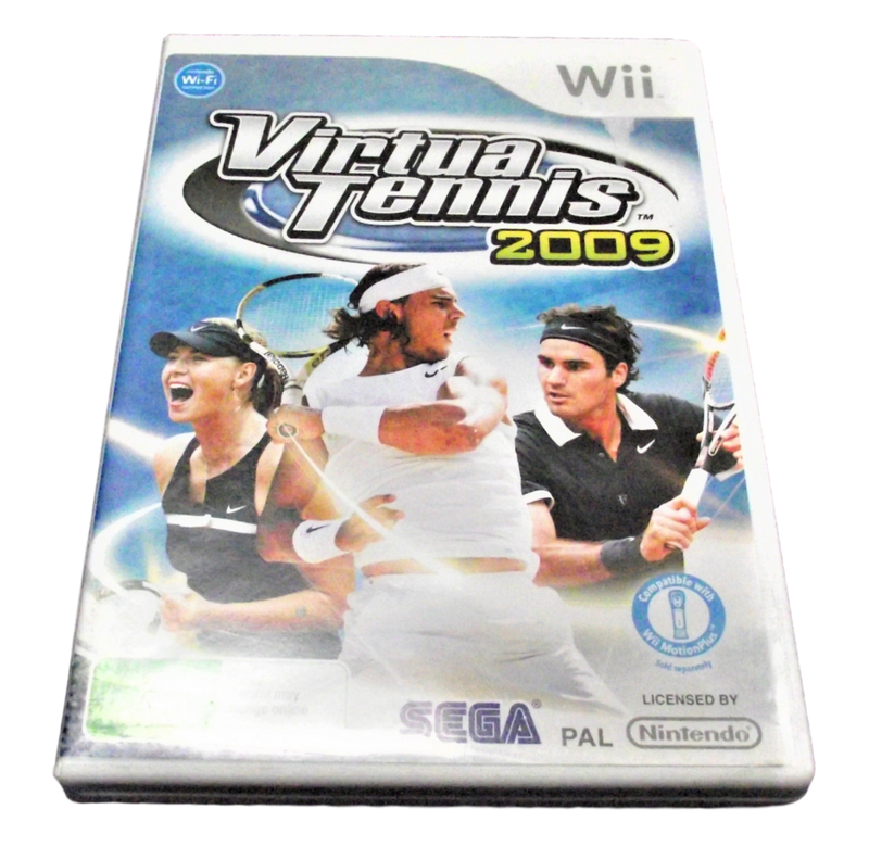 Virtua Tennis 2009 Nintendo Wii PAL *Complete* Wii U Compatible (Pre-Owned)