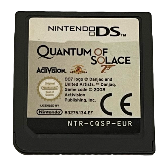 007 Quantum of Solace Nintendo DS 2DS 3DS Game *Cartridge Only* (Preowned)