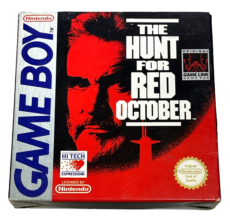 The Hunt For Red October Nintendo Gameboy *Complete* Boxed (Preowned)