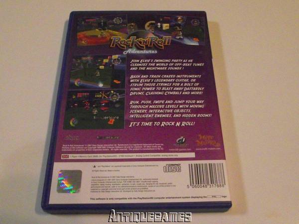 Rock N Roll Adventures PS2 PAL *No Manual* (Preowned)