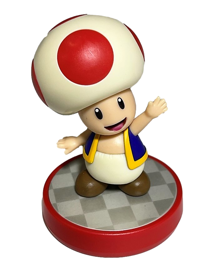 Super Mario Collection Toad Nintendo Amiibo Loose (Preowned)