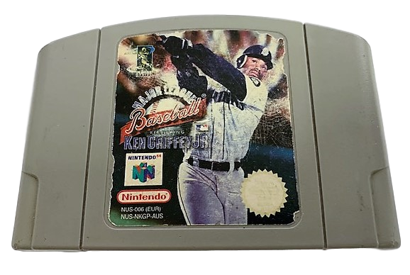 Major League Baseball Featuring Ken Griffey Jr Nintendo 64 N64 PAL