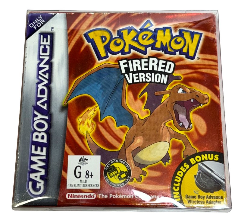 Pokemon FireRed Version Nintendo Gameboy Advance GBA *Complete* Boxed (Preowned)