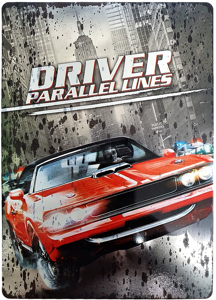 Driver Parallel Lines Collector's Edition XBOX PAL *No Manual* Steelbook (Preowned)